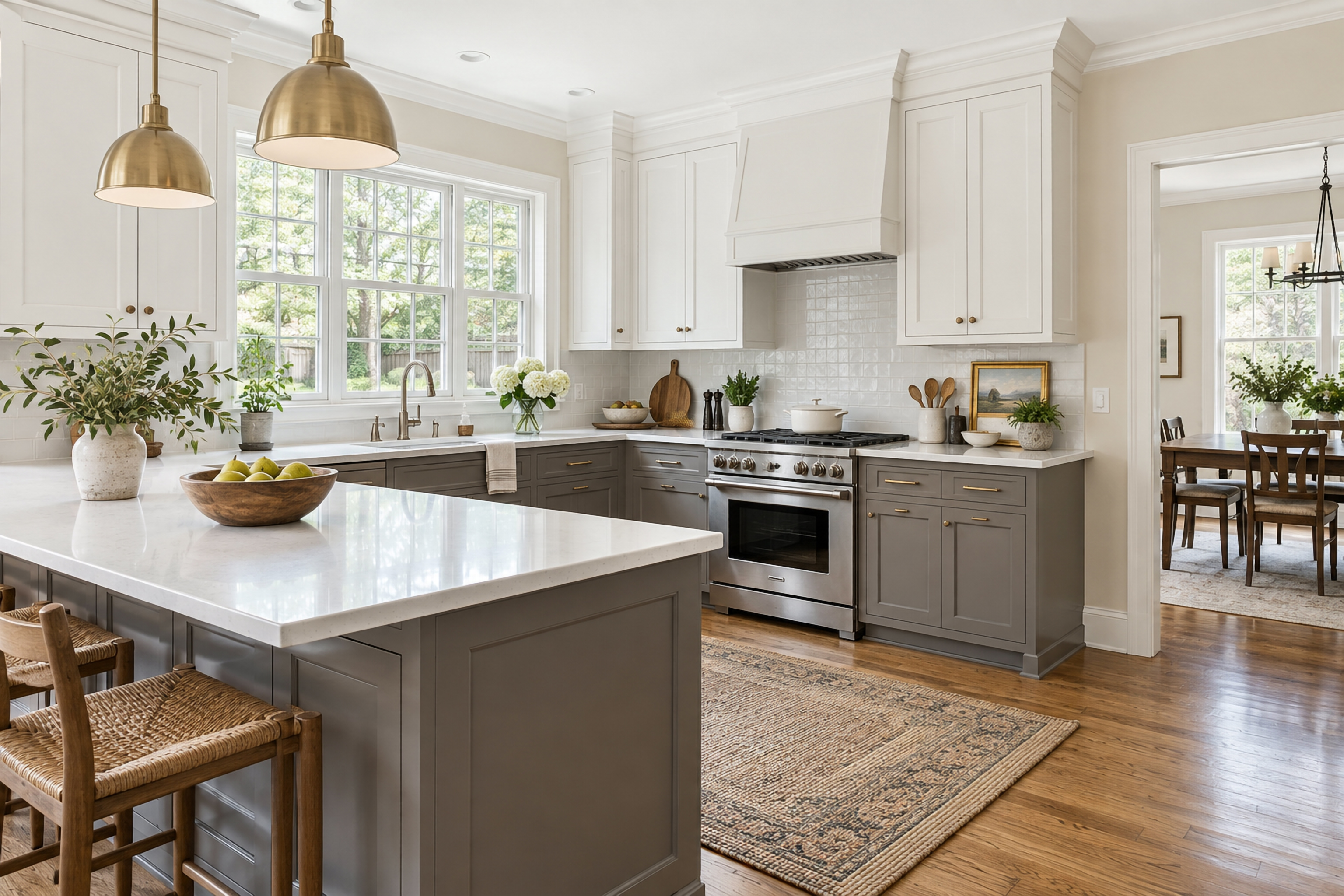 Black Door Colonial: Kitchen
