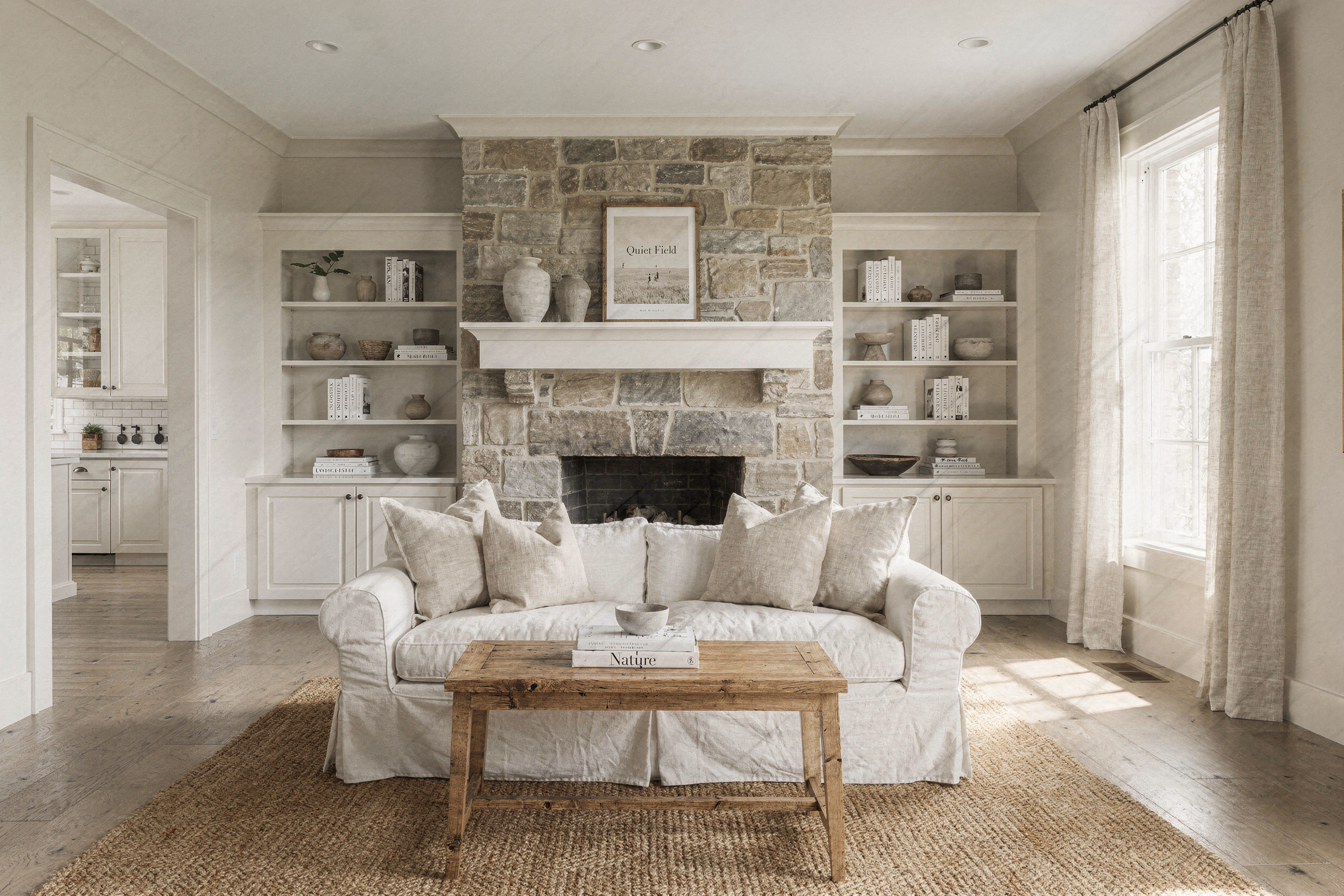 Boot Room Threshold: Living room