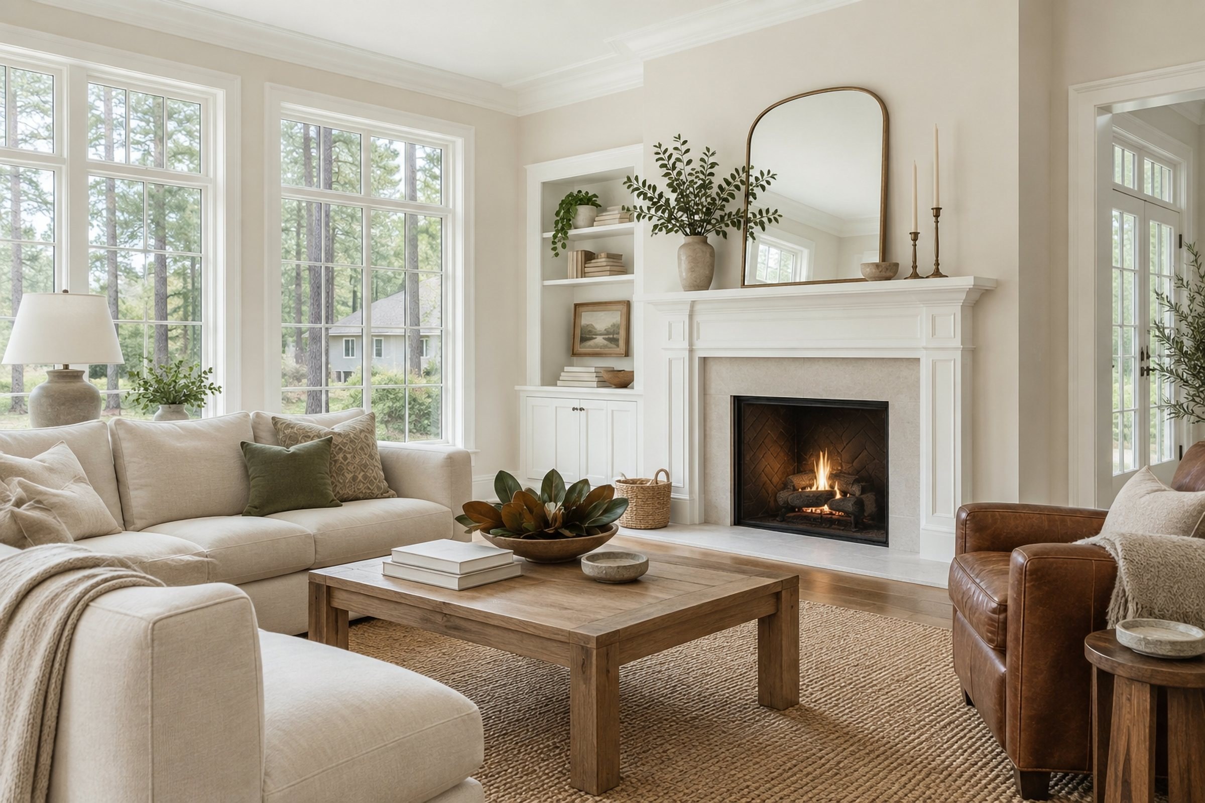 Charcoal Galley: Living Room
