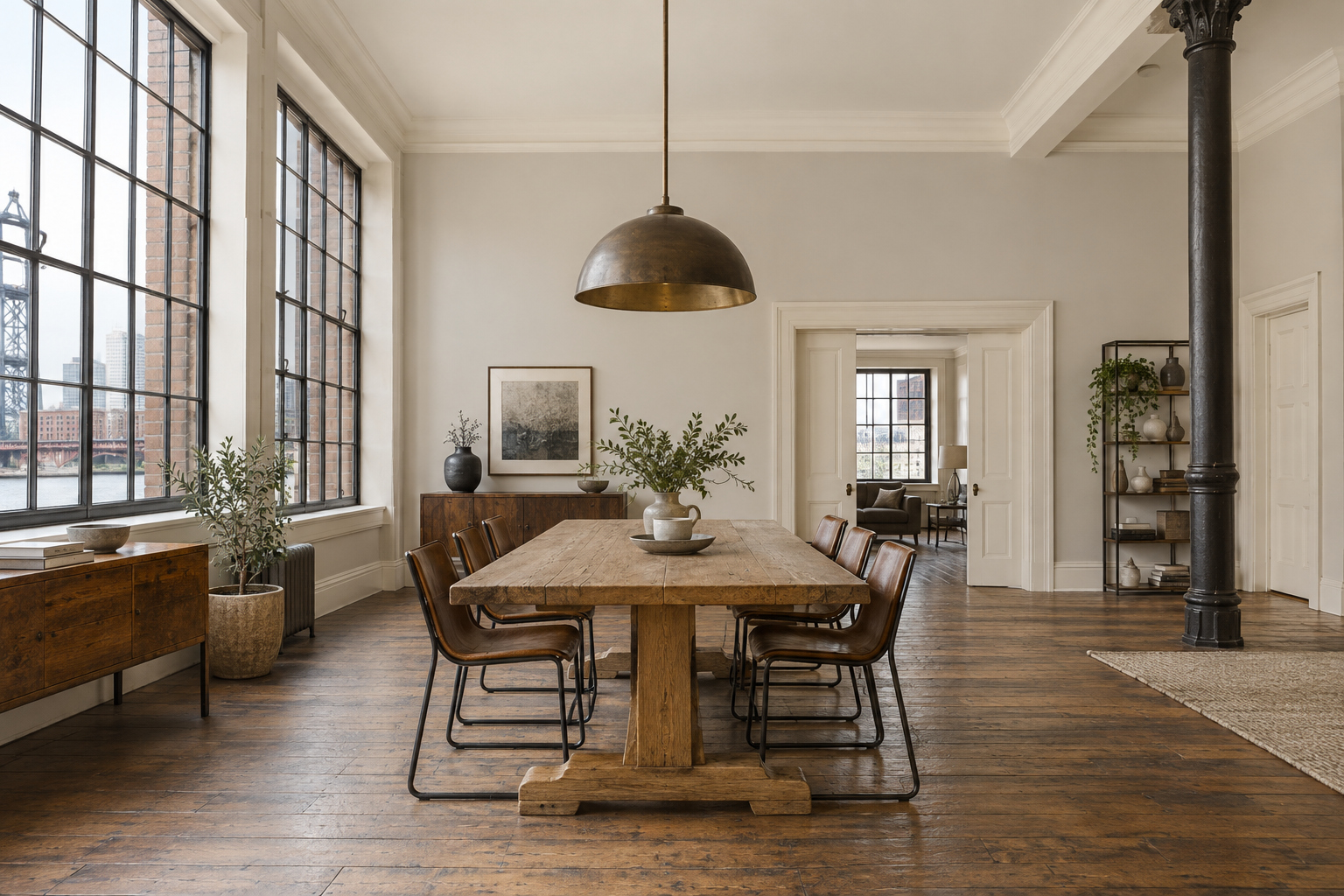 Charcoal & Light: Dining Room