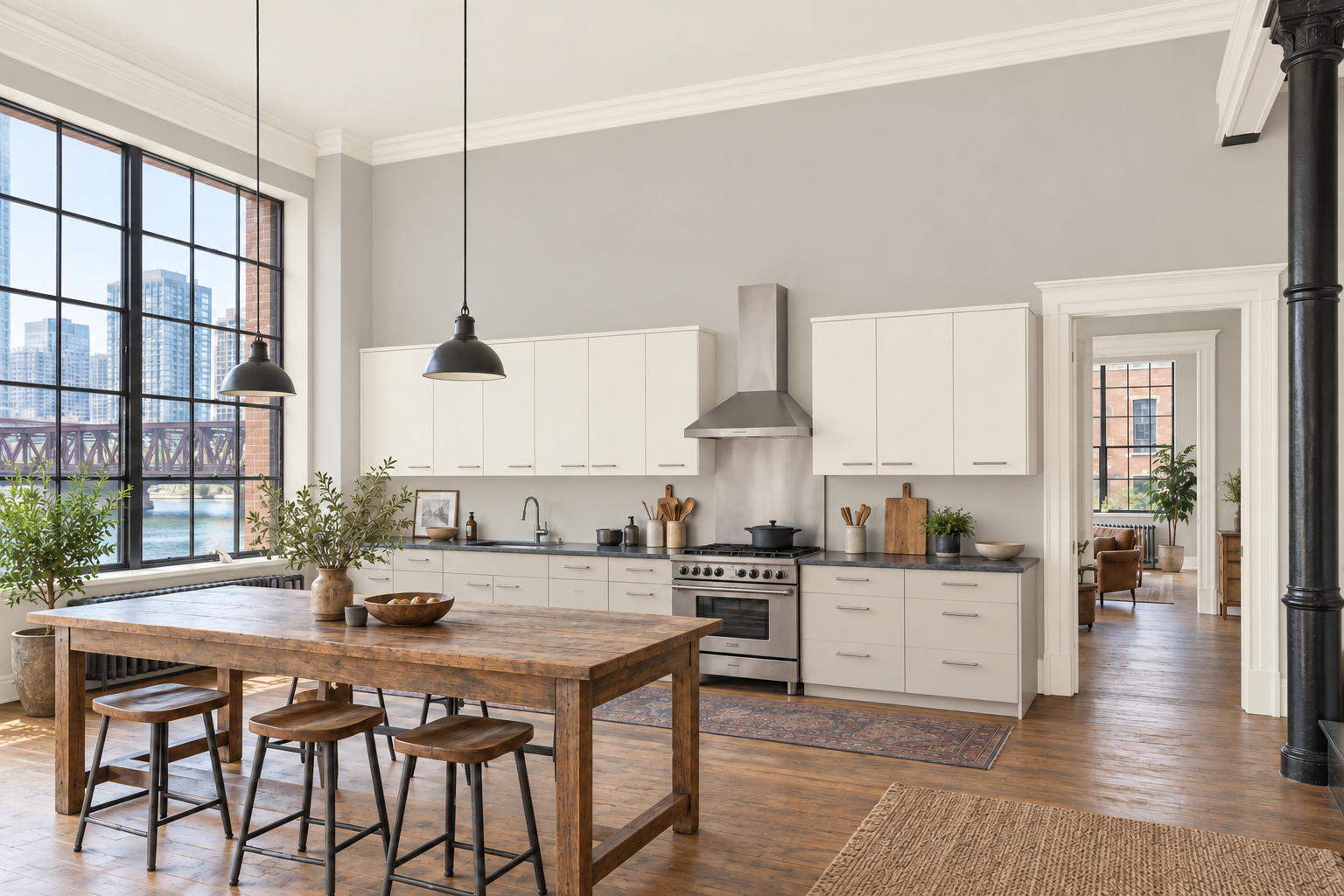 Charcoal & Light: Kitchen