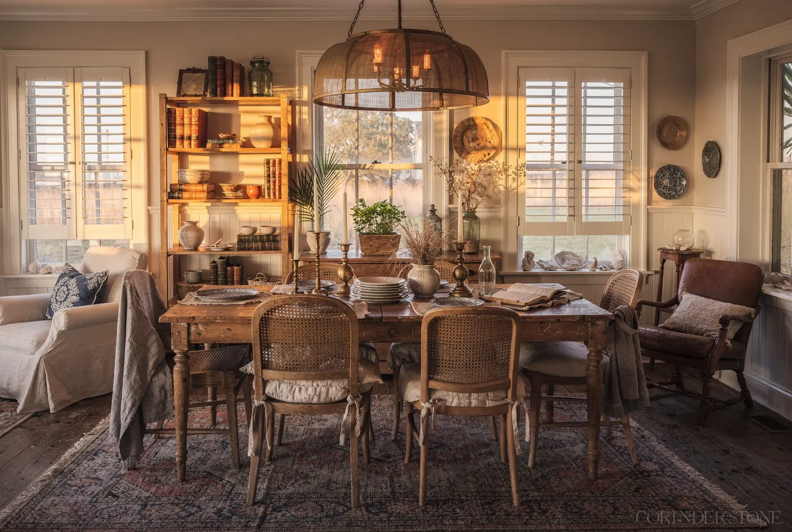 Coriander & Stone: The dining room