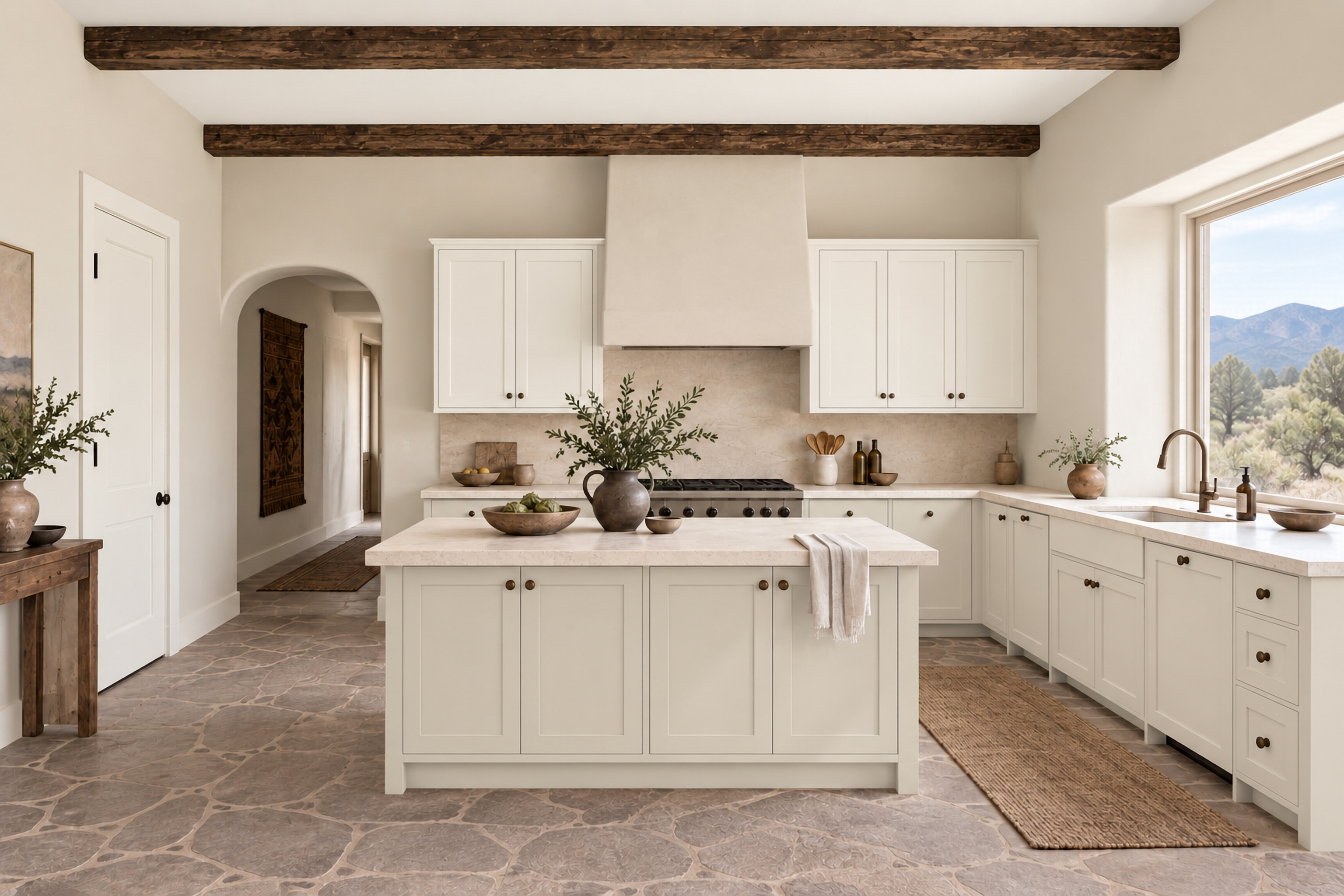 Dark Olive Study: Kitchen