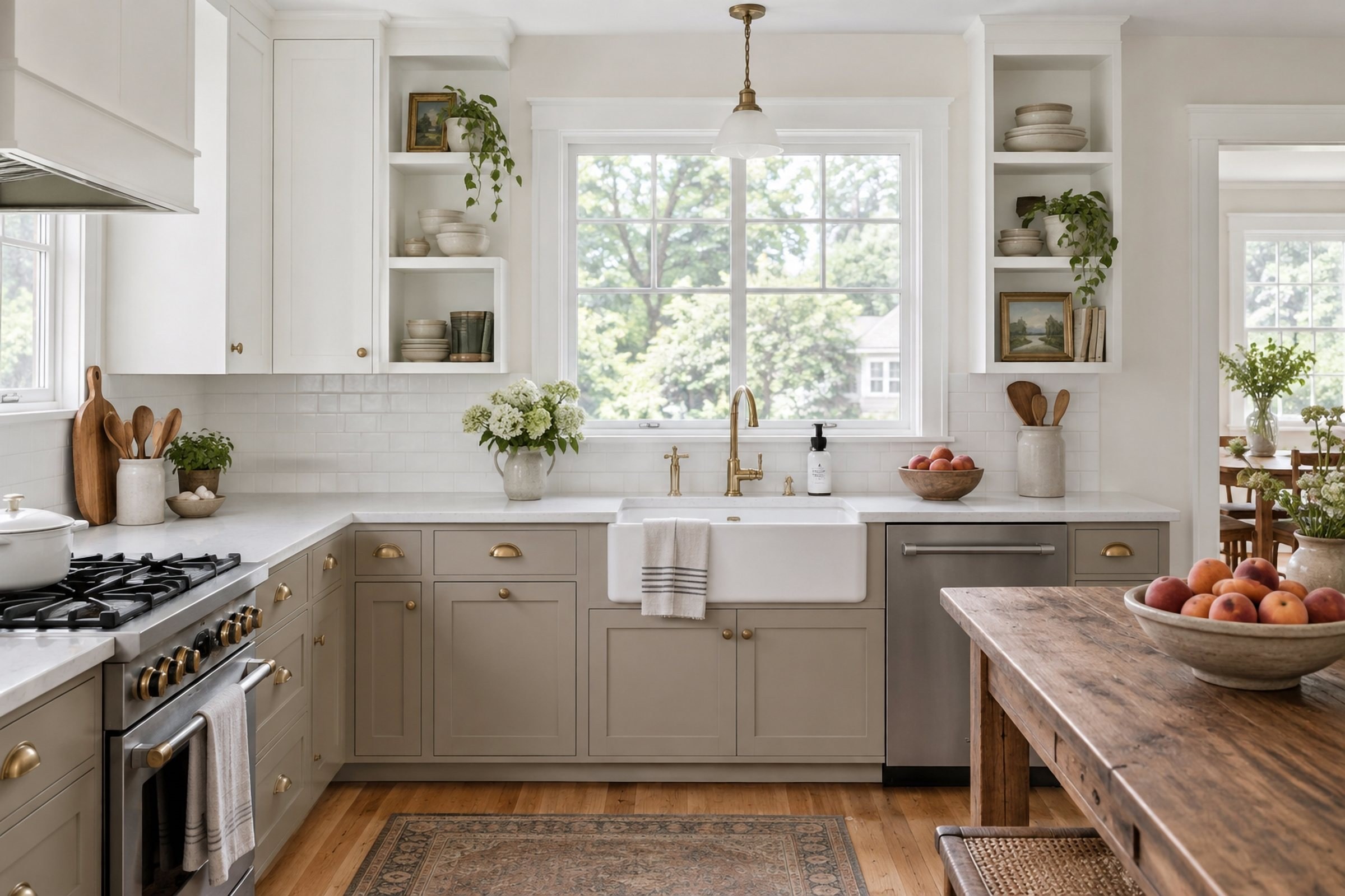 Dove and Onyx: Kitchen