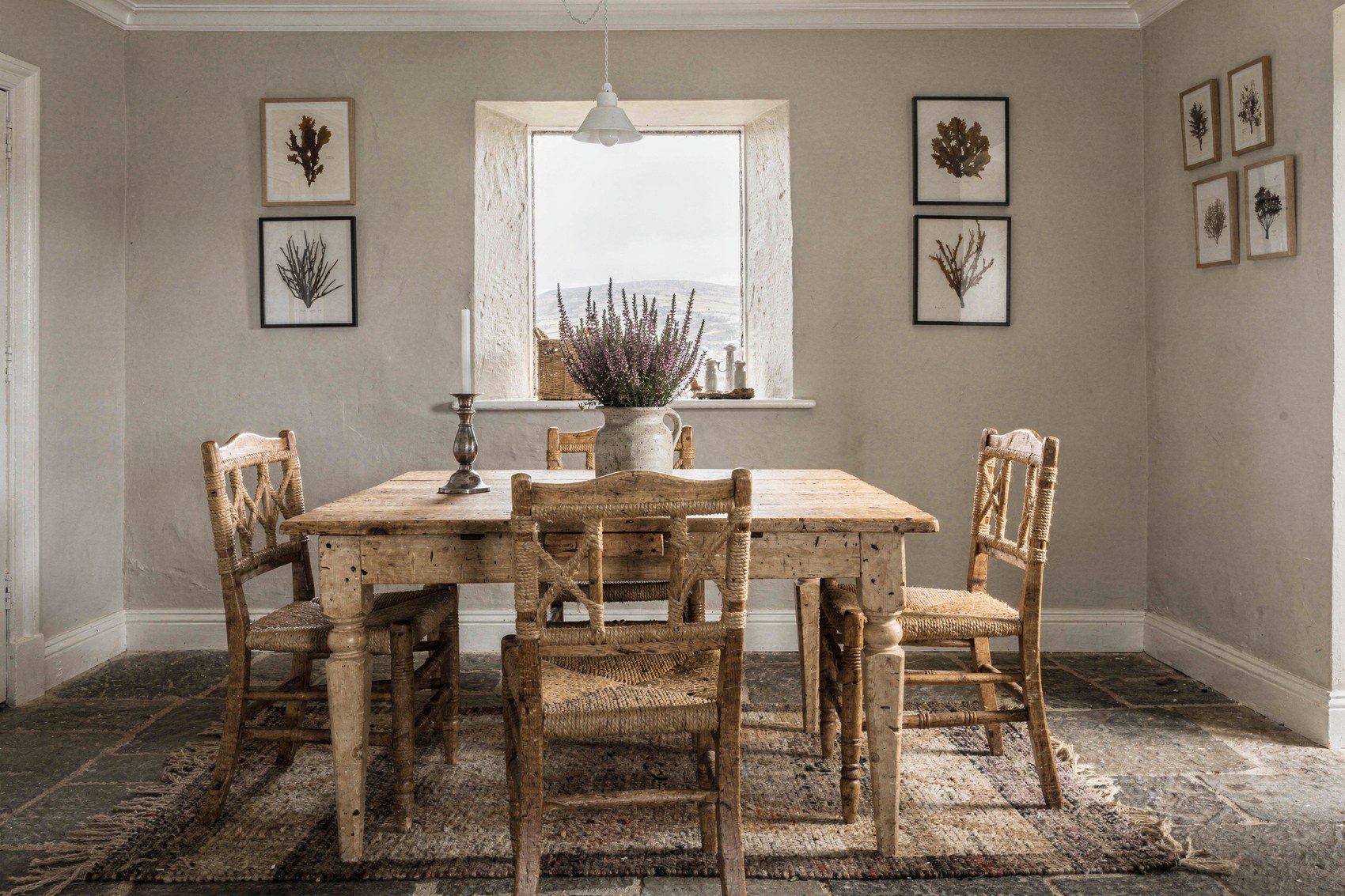Earthy Organic: Dining Room