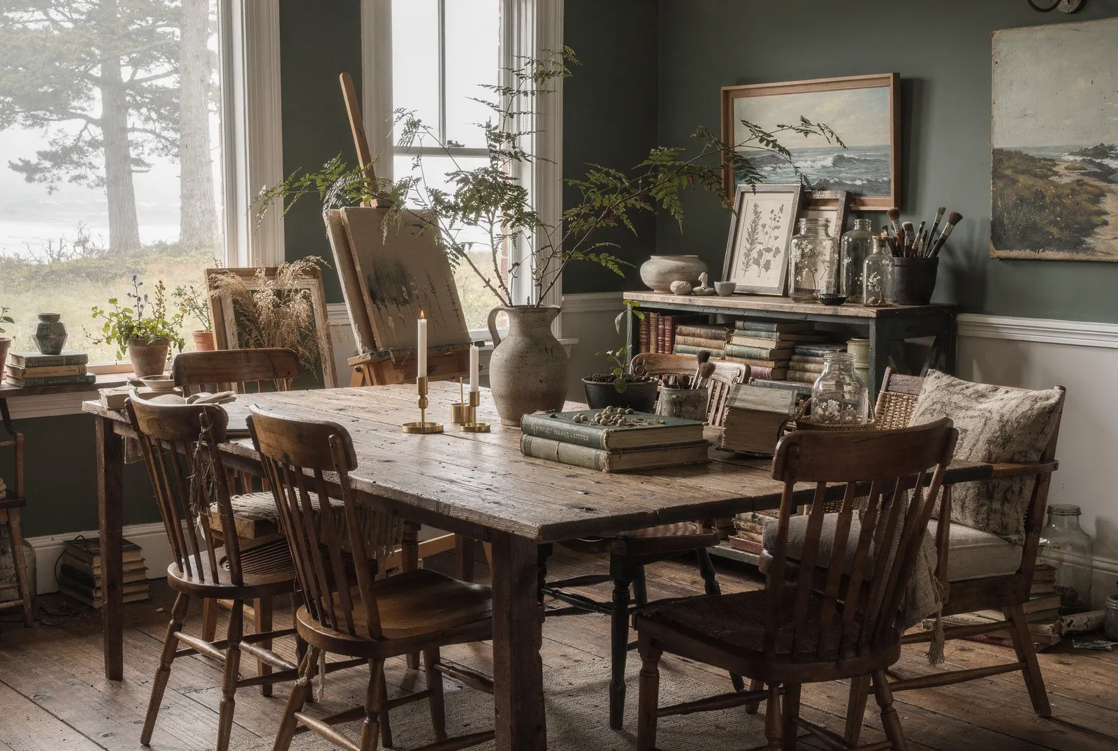 Evergreen Fog: The dining room