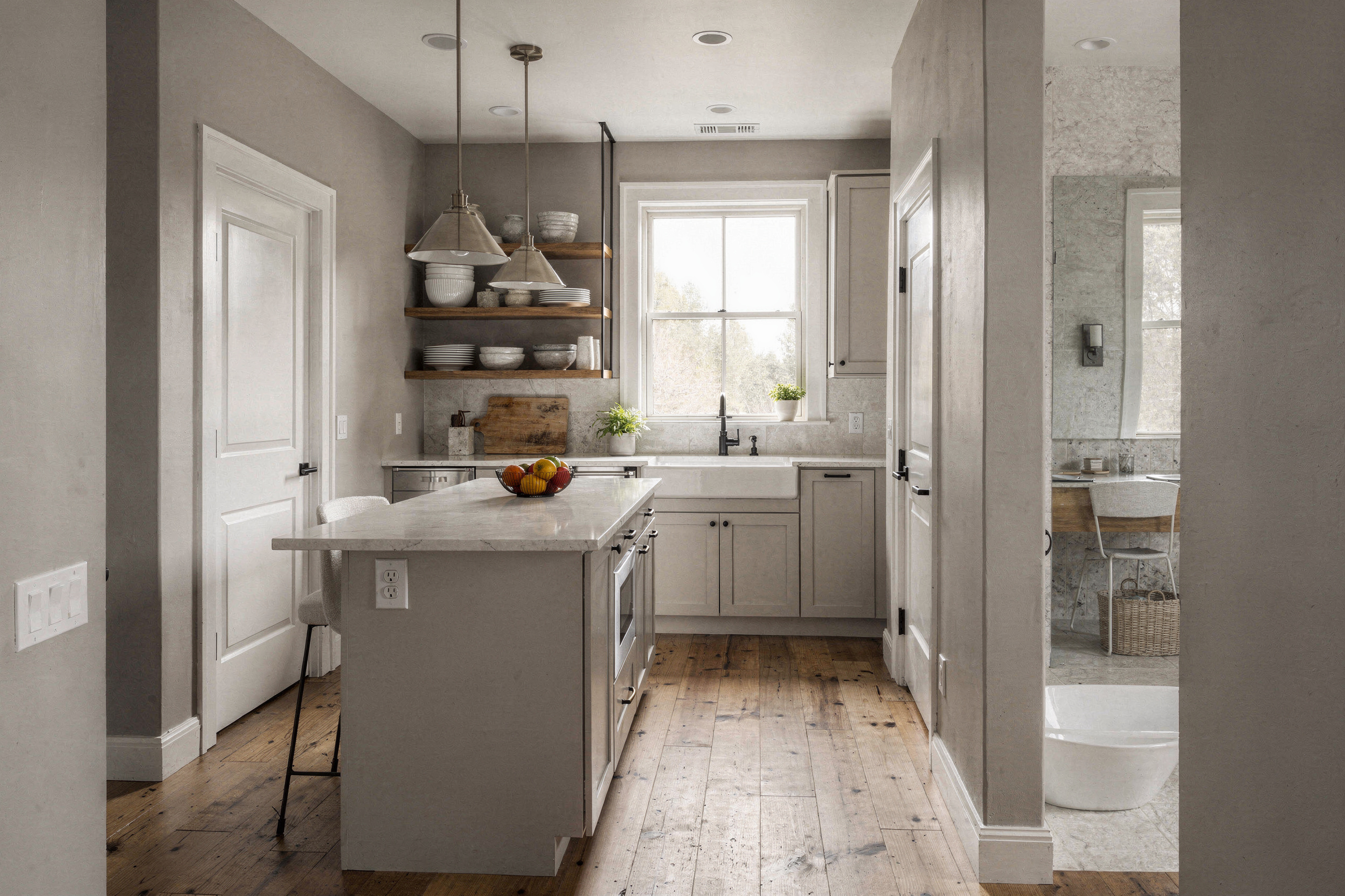 Flax and Powder: Kitchen