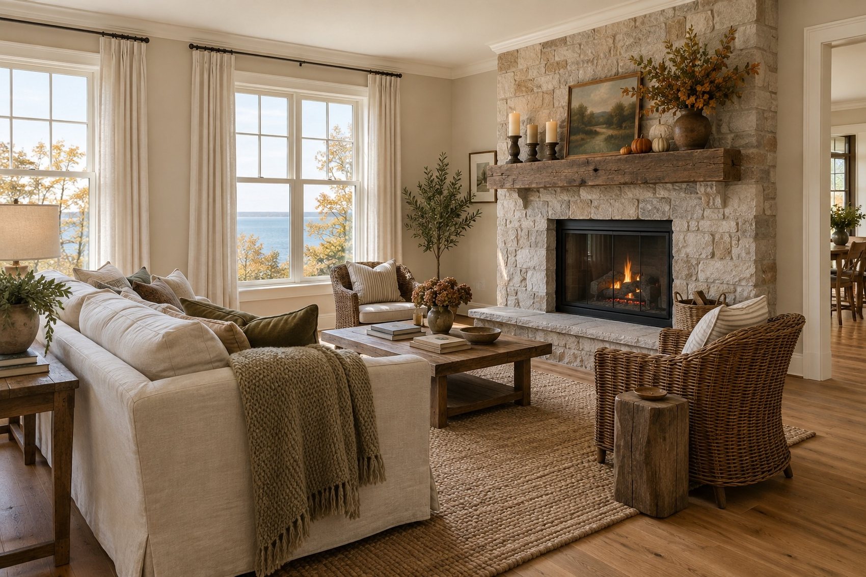 Harvest Table: Living Room