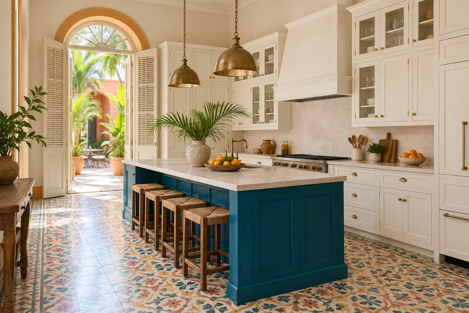 Havana Sunset: The kitchen