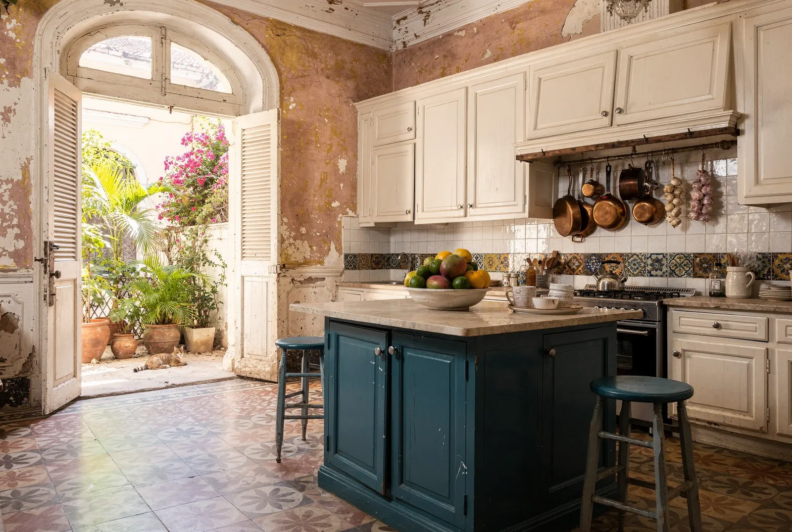 Havana Sunset: The kitchen