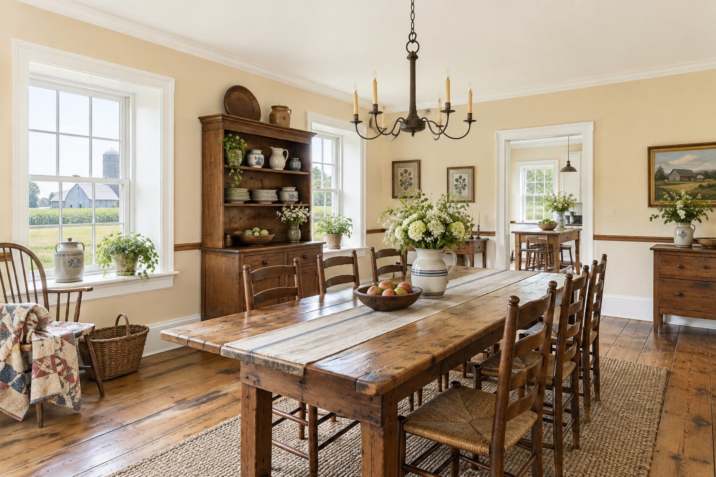 Hayloft Green: Dining Room
