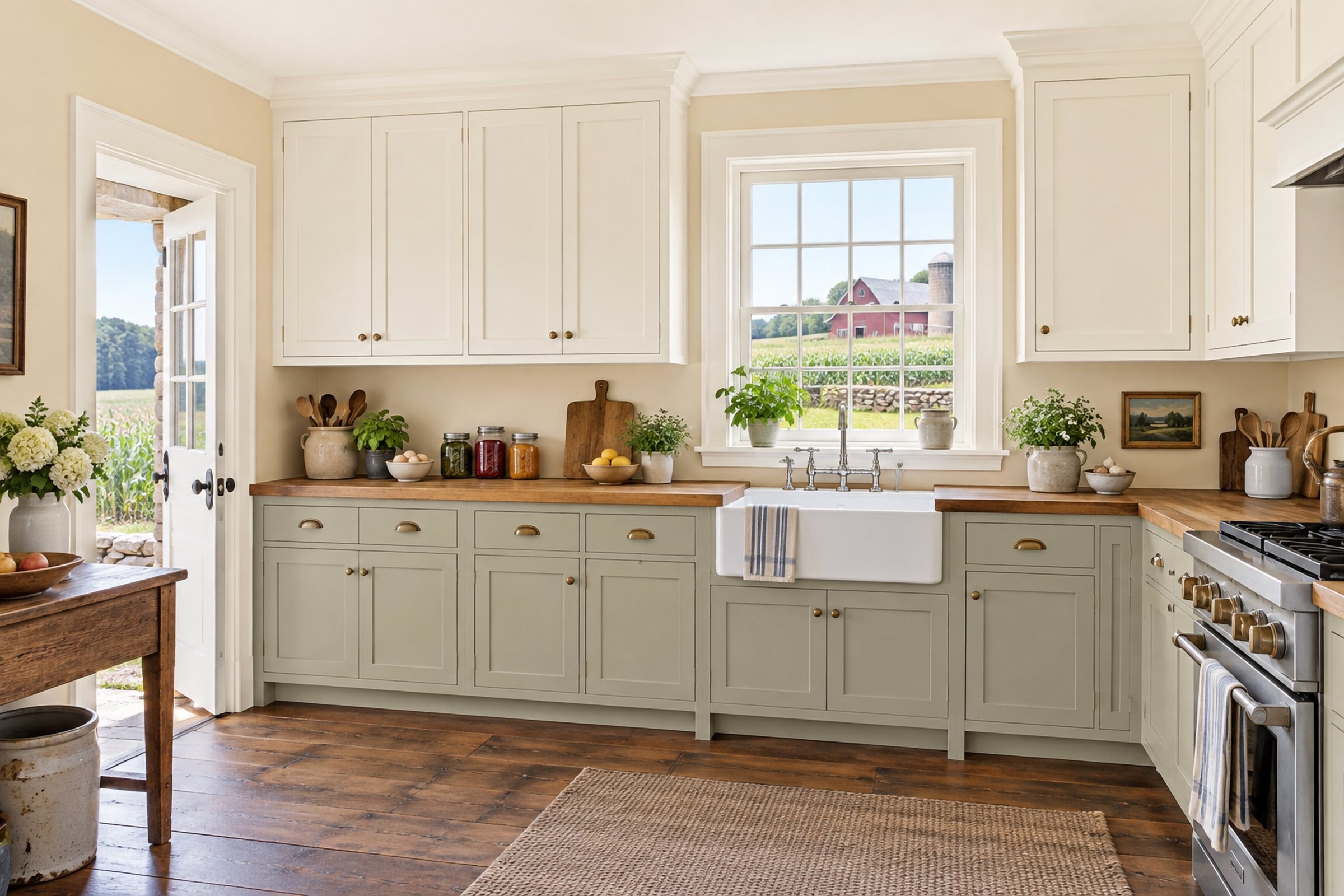 Hayloft Green: Kitchen
