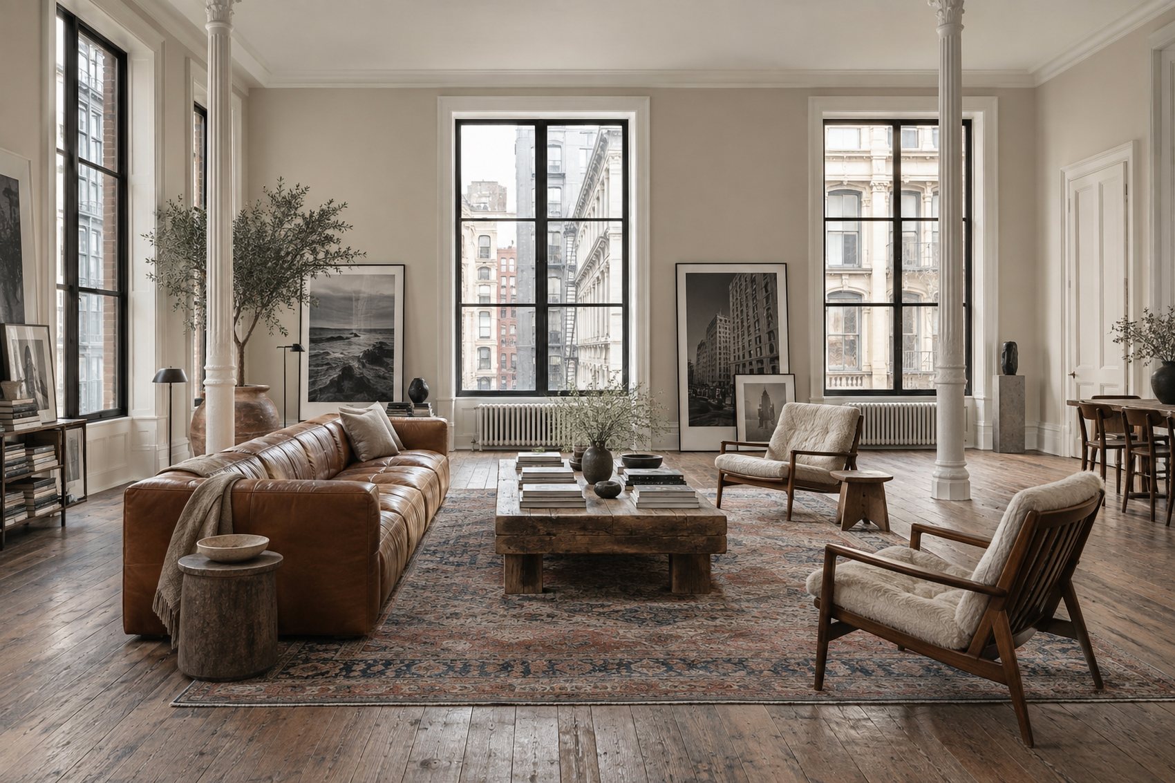 Ink & Ivory: Living Room