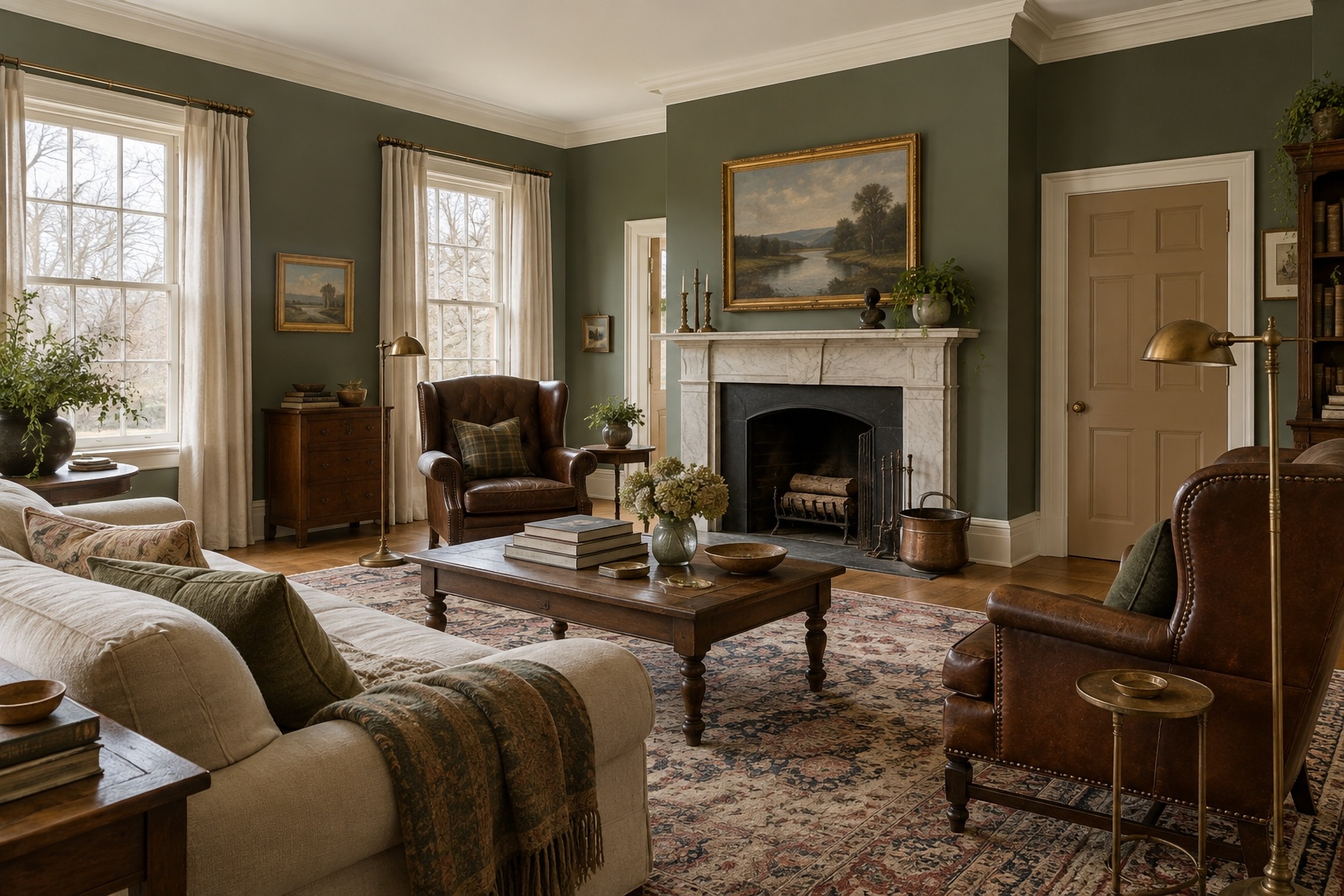 Ivy Study: Living Room