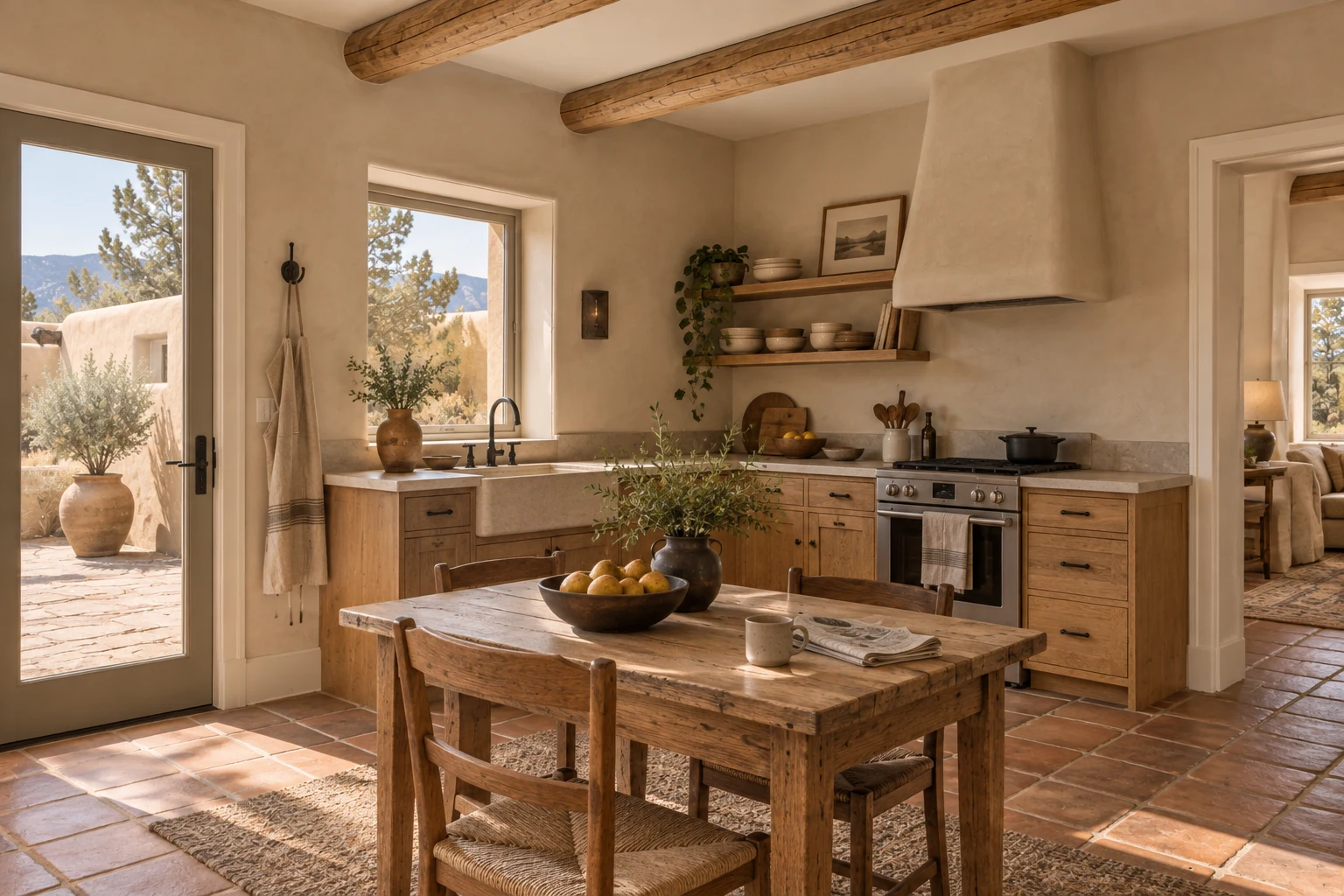 The Juniper Adobe: Kitchen