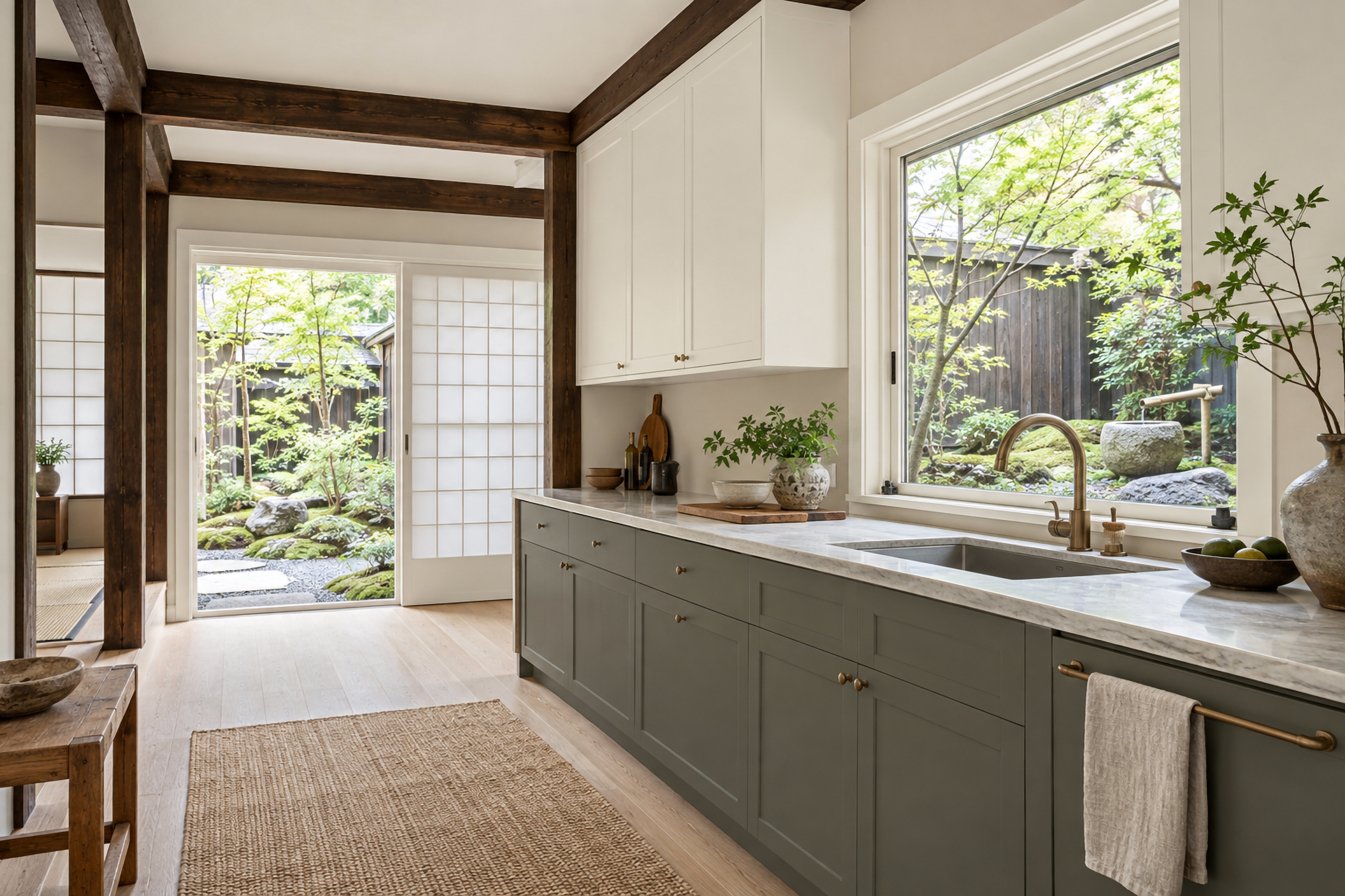 Kyoto Garden: Kitchen
