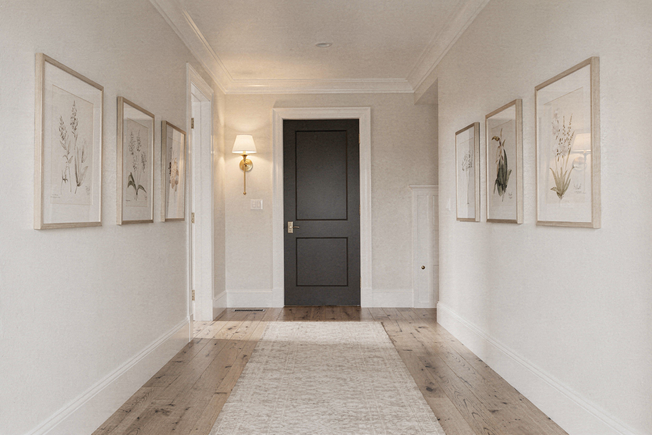 Lamplit Umber: Center Hall