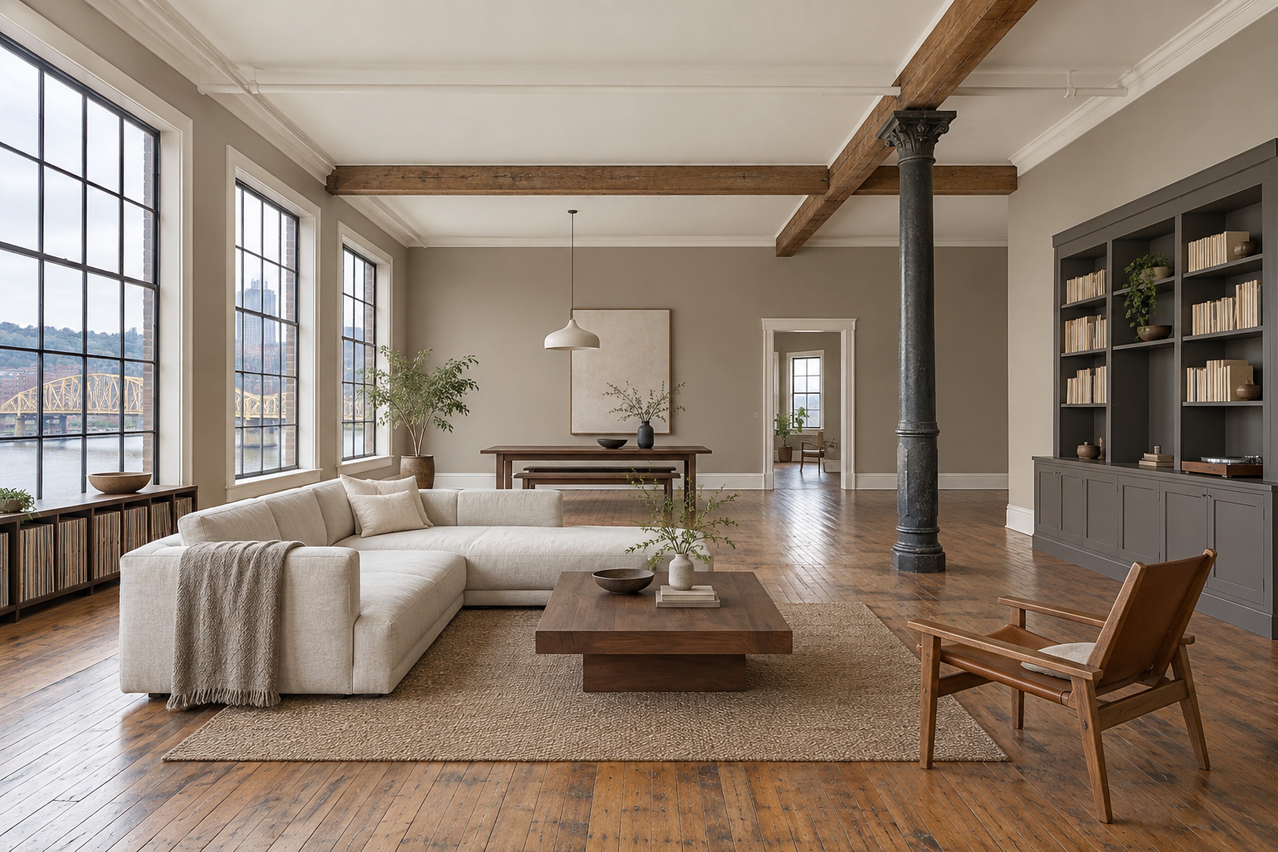 Loft Living: Living Room