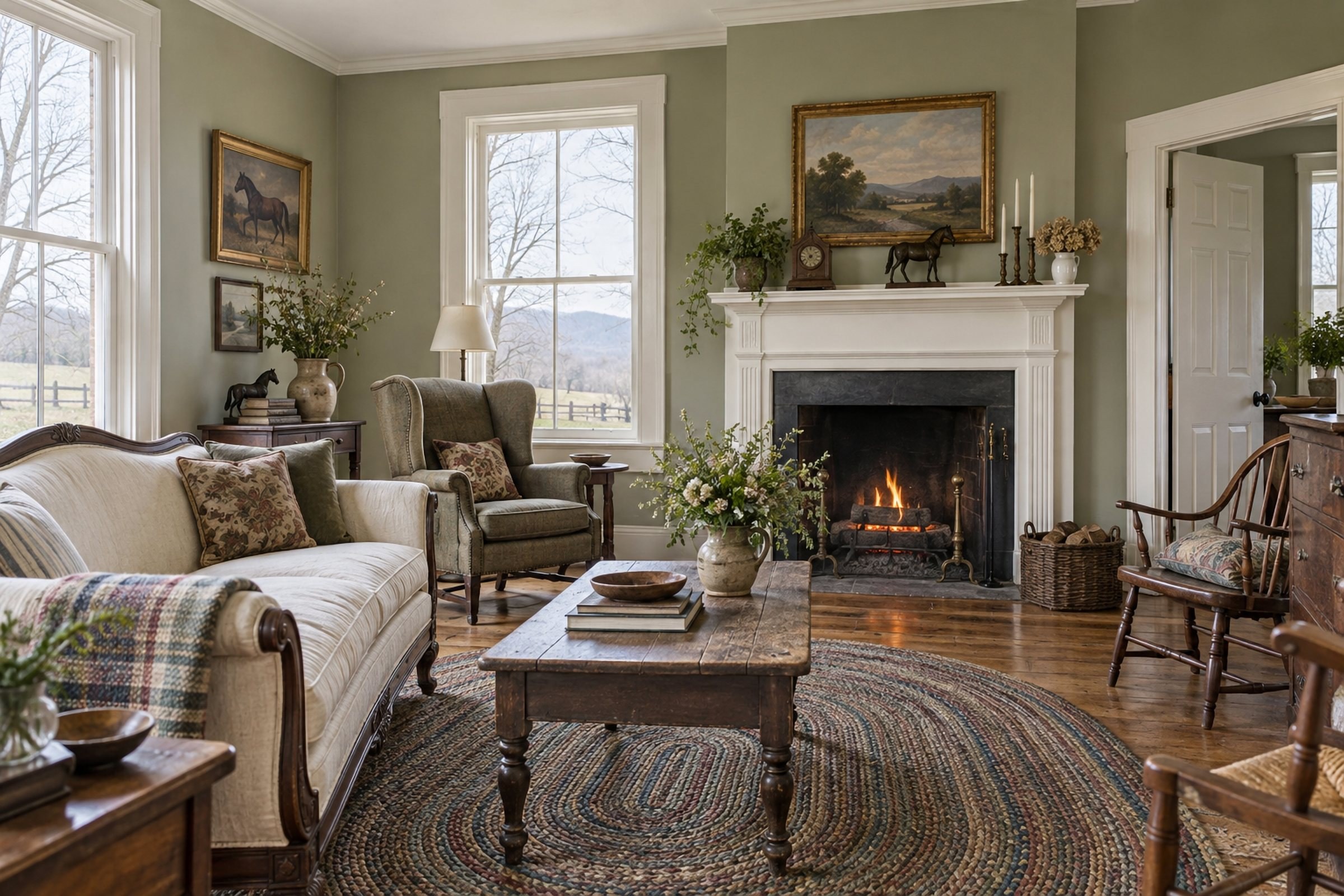 Louisburg Green: Living Room