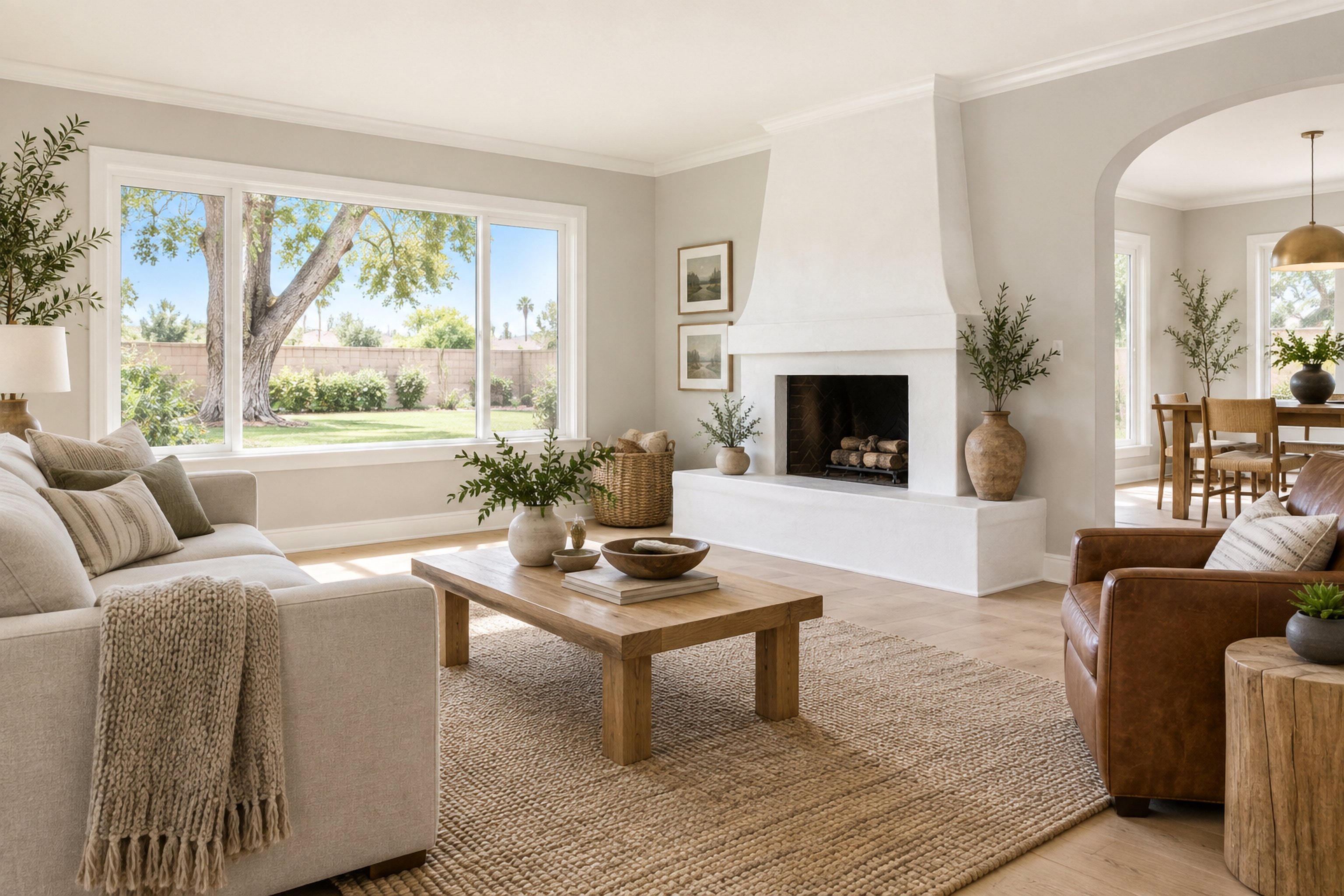 Mocha Mist: Living Room