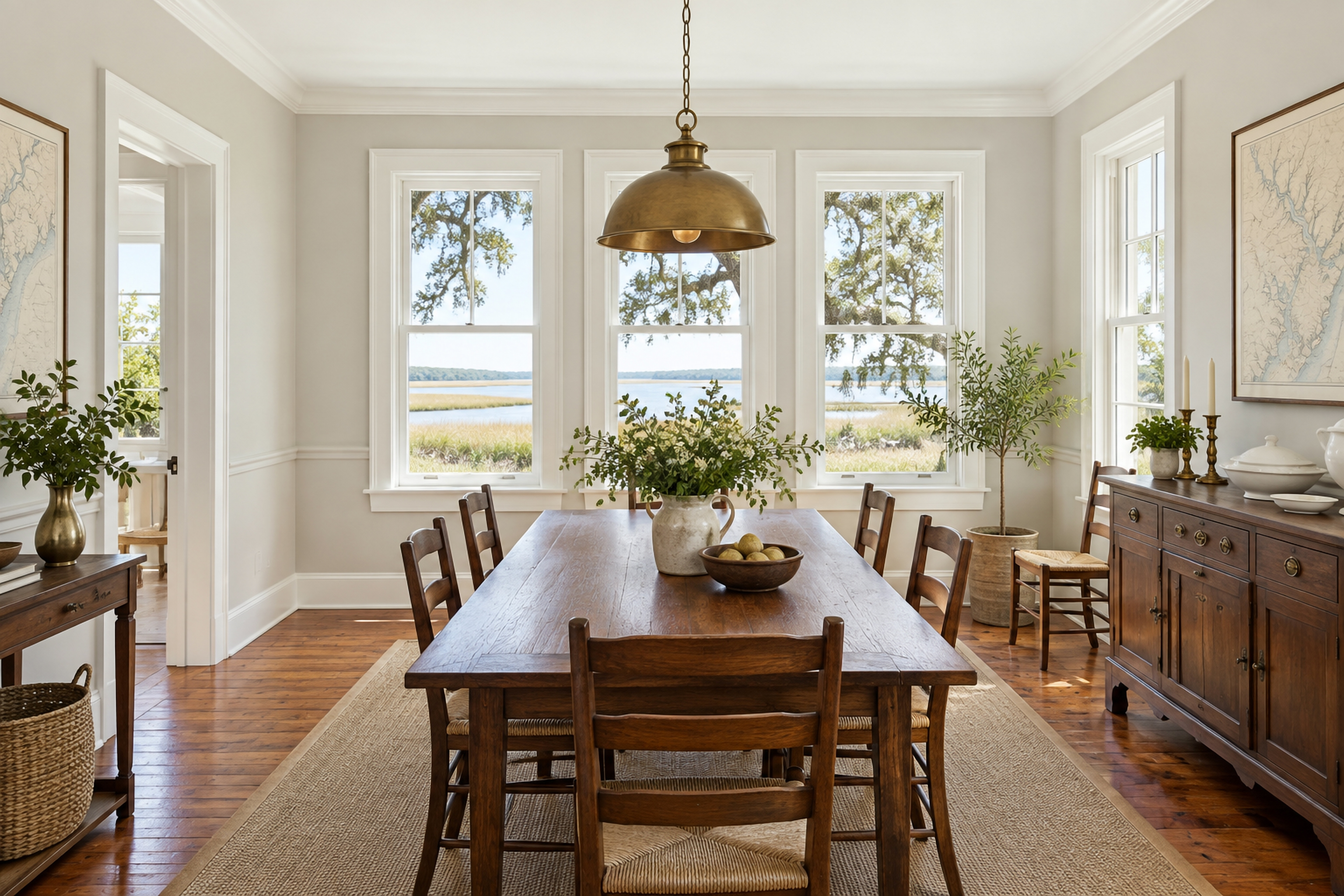 Navy Quarters: Dining Room