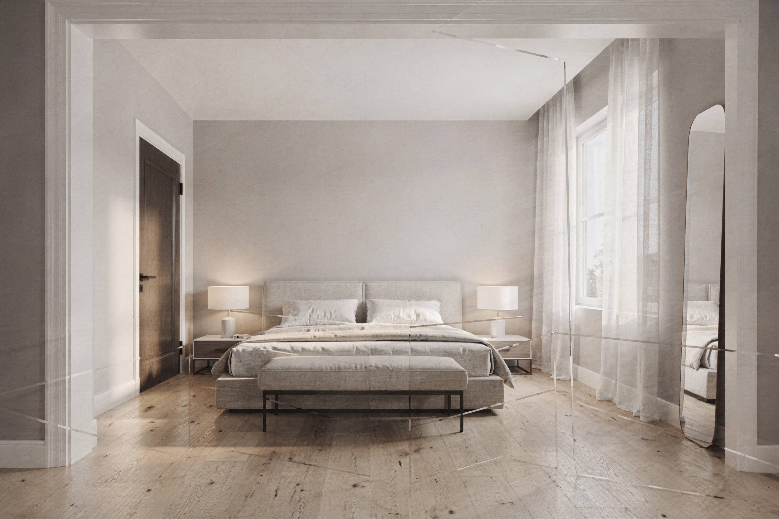 Oatmeal and Ember: Primary Bedroom