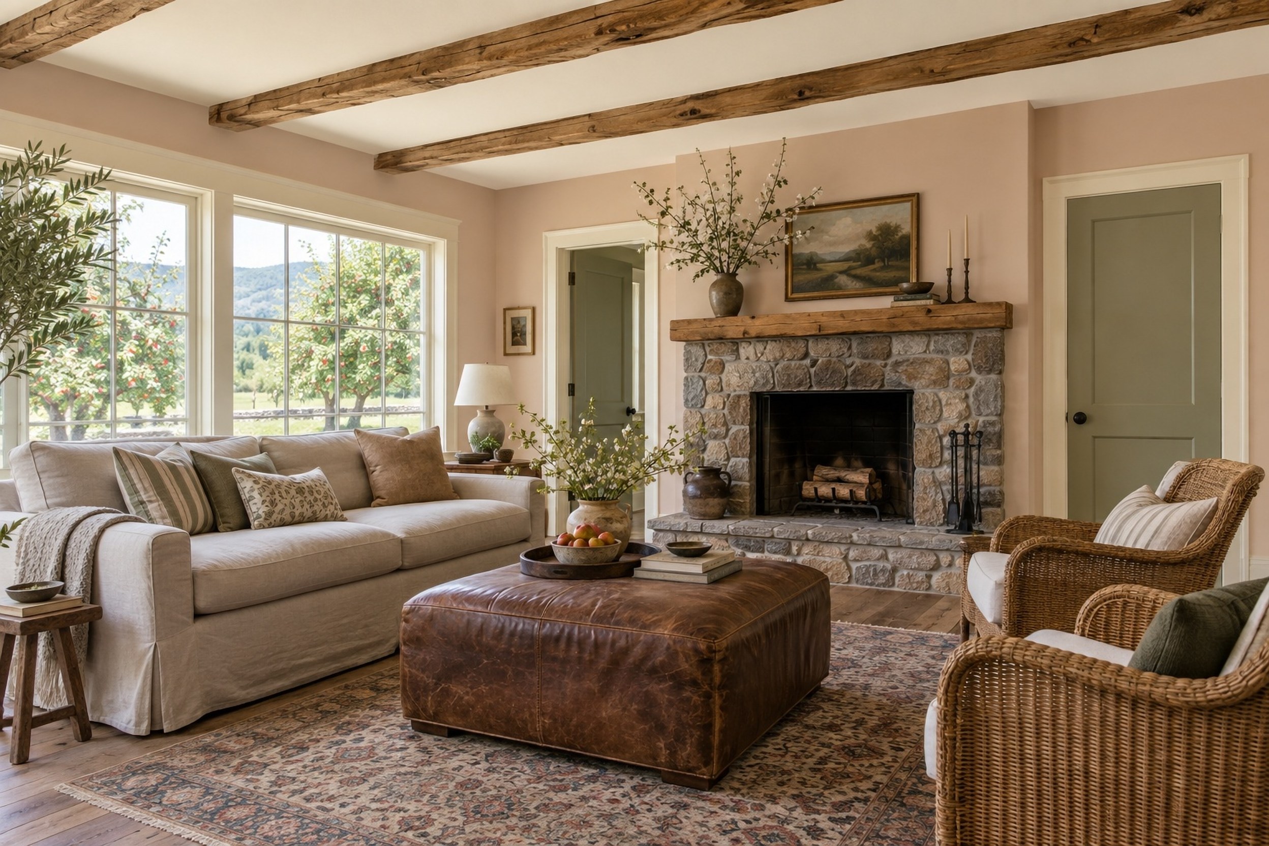 Odessa Pink: Living Room