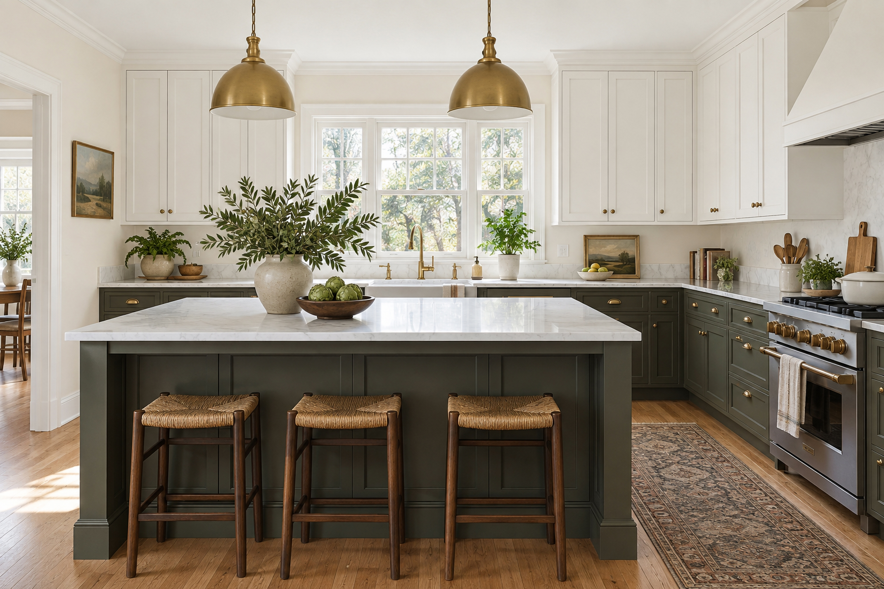 Olive Island: Kitchen