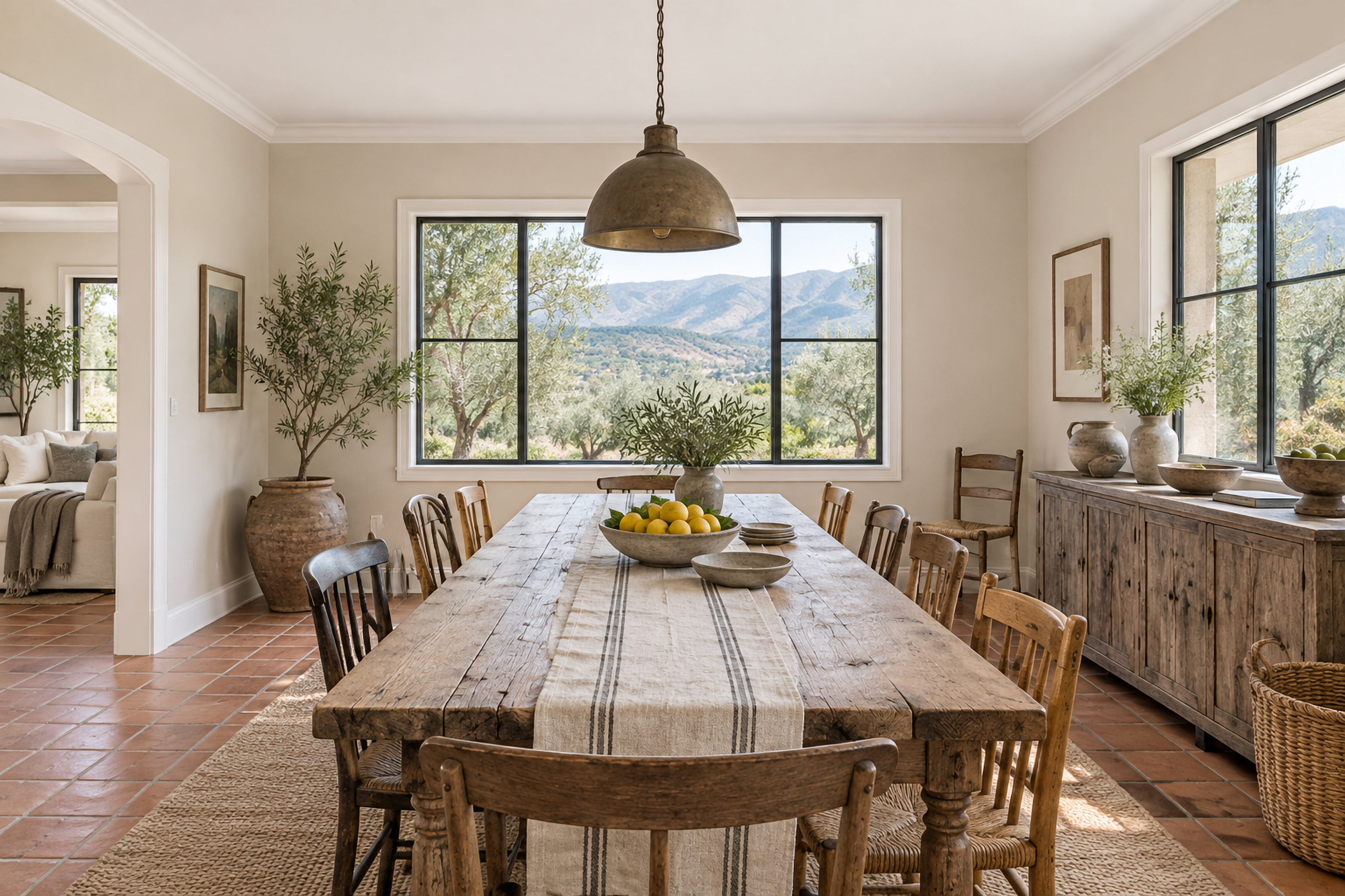 Organic Neutrals: Dining Room