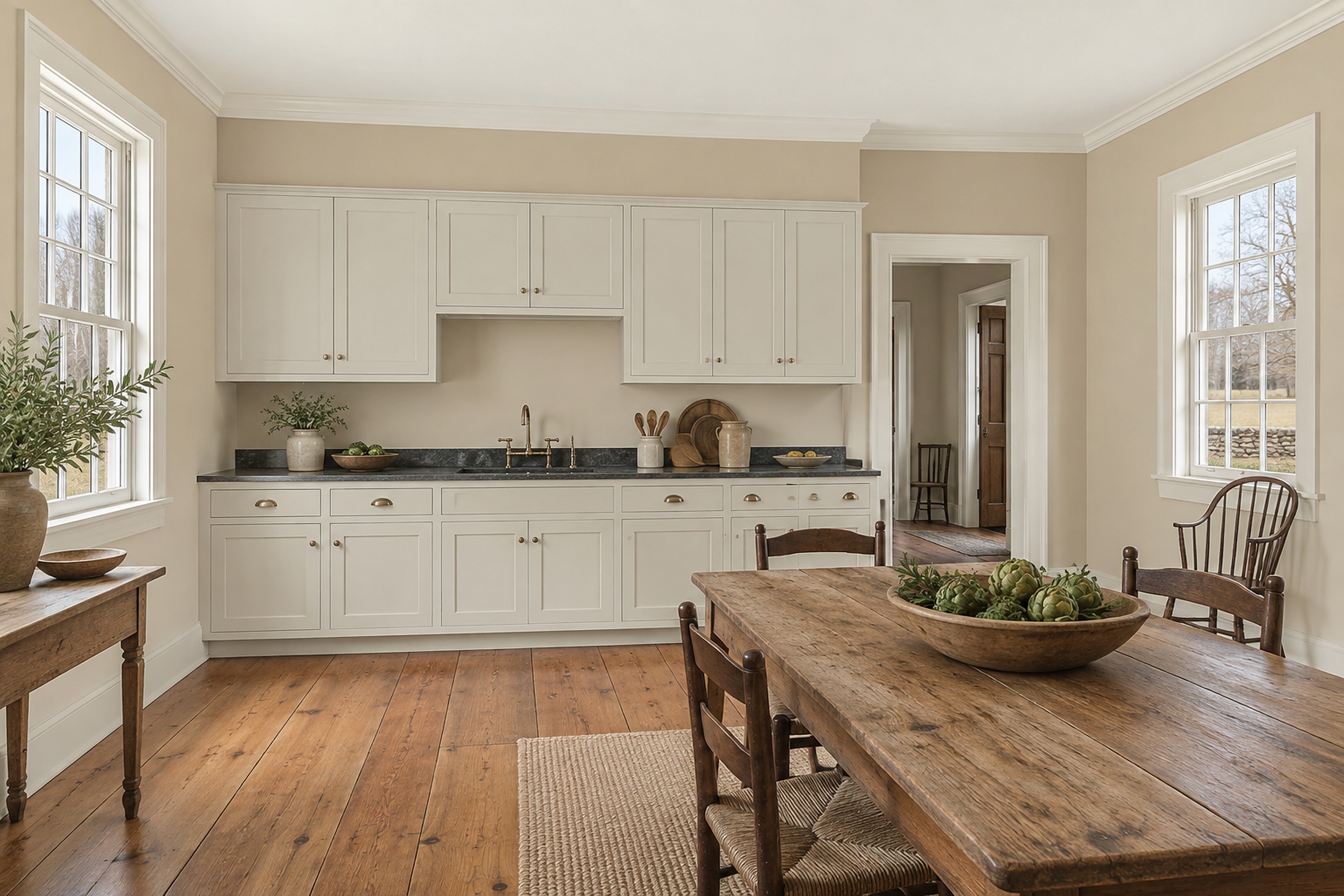 Pewter & Linen: Kitchen