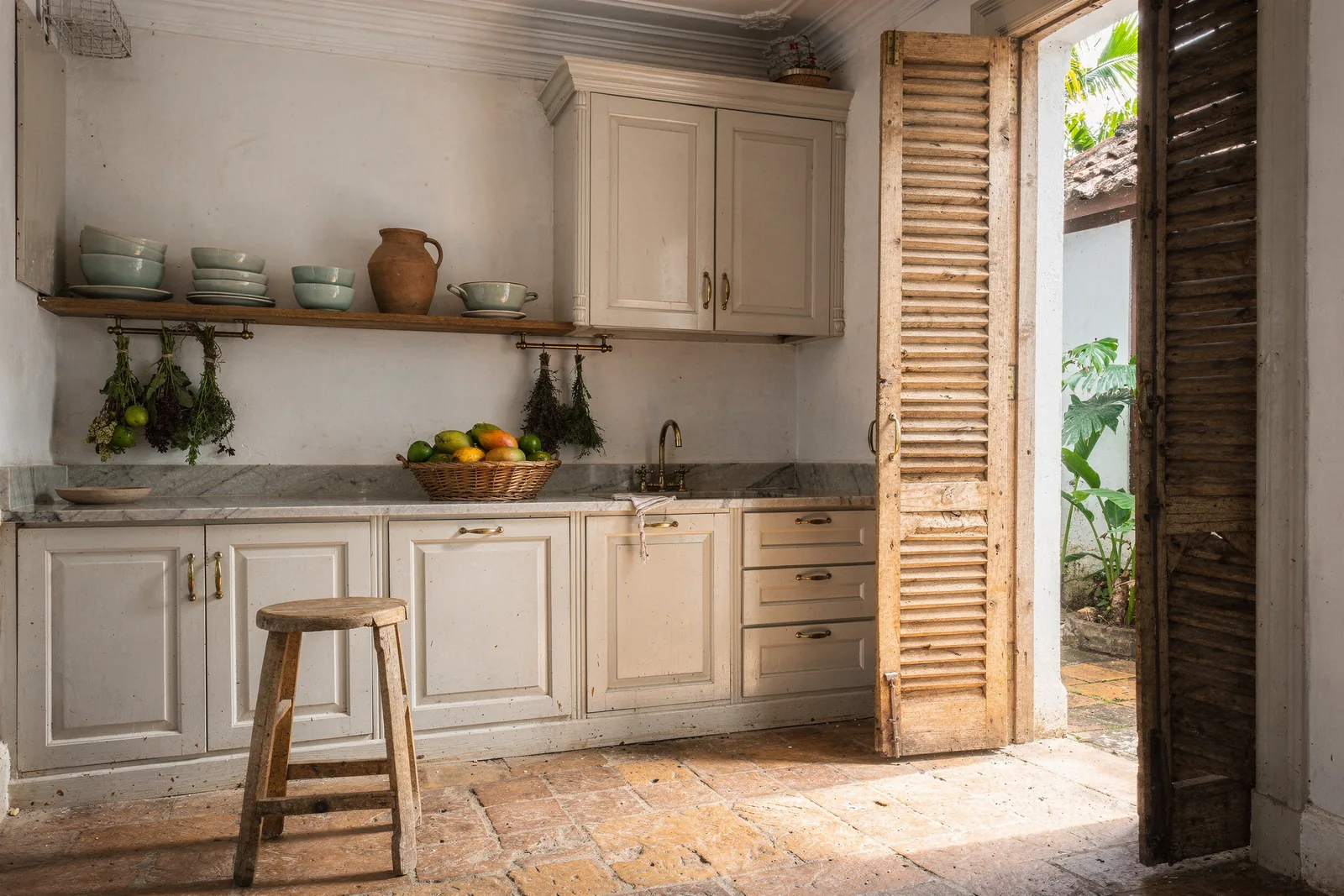 Salt & Stillness: The kitchen