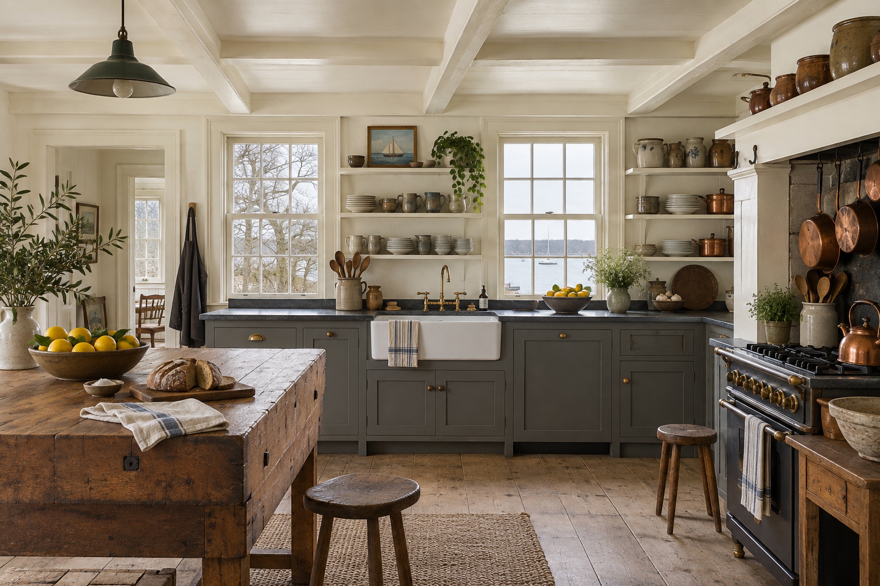 Saltbox Porch: Kitchen