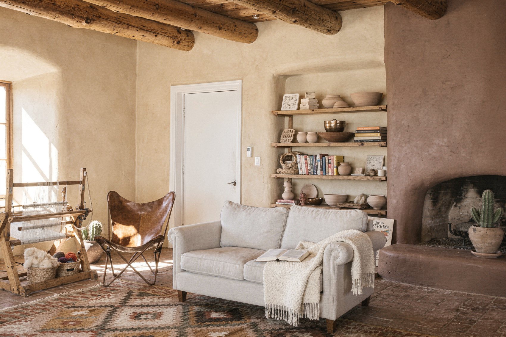 Terracotta Daydream: Living Room