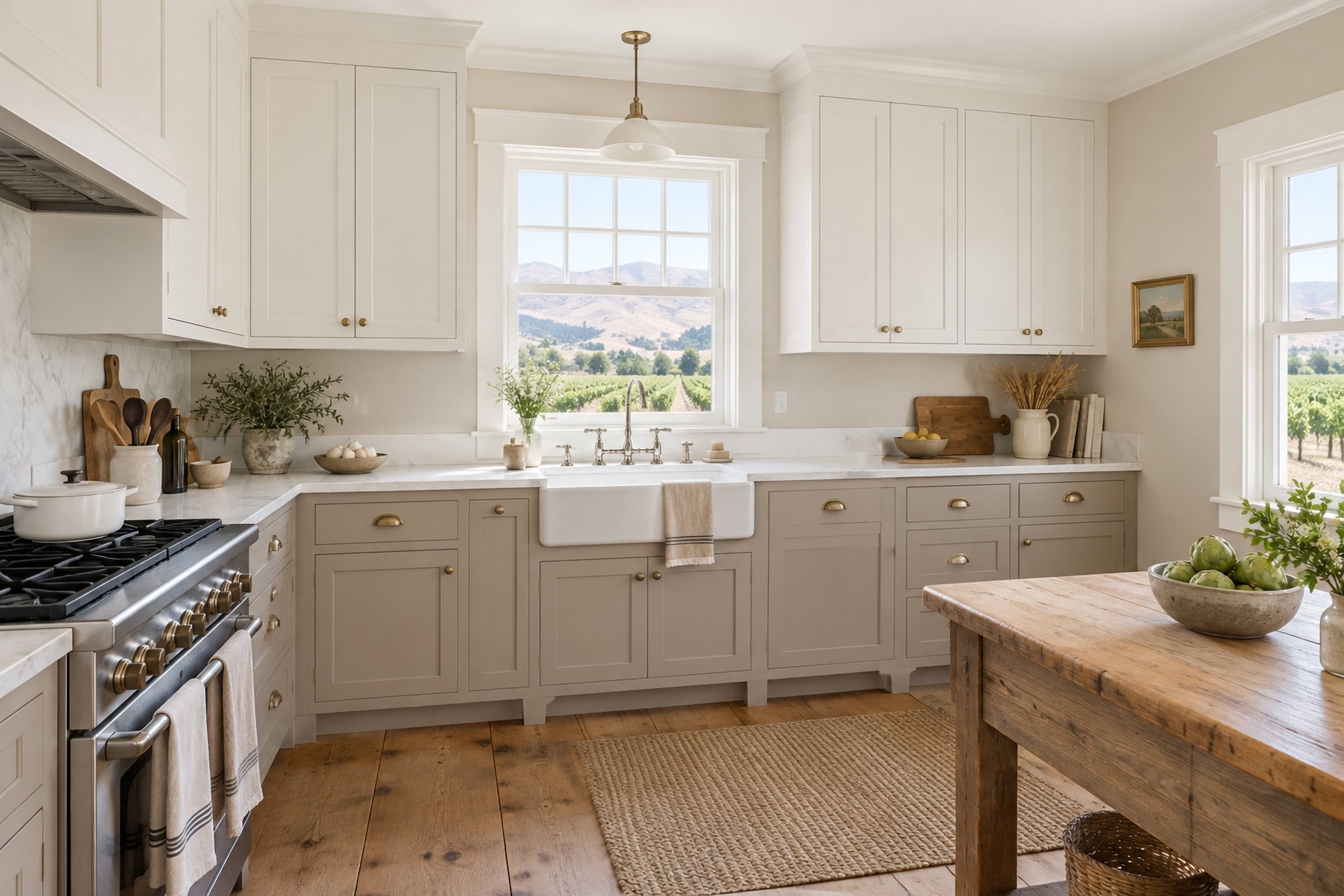 Warm Neutrals: Kitchen