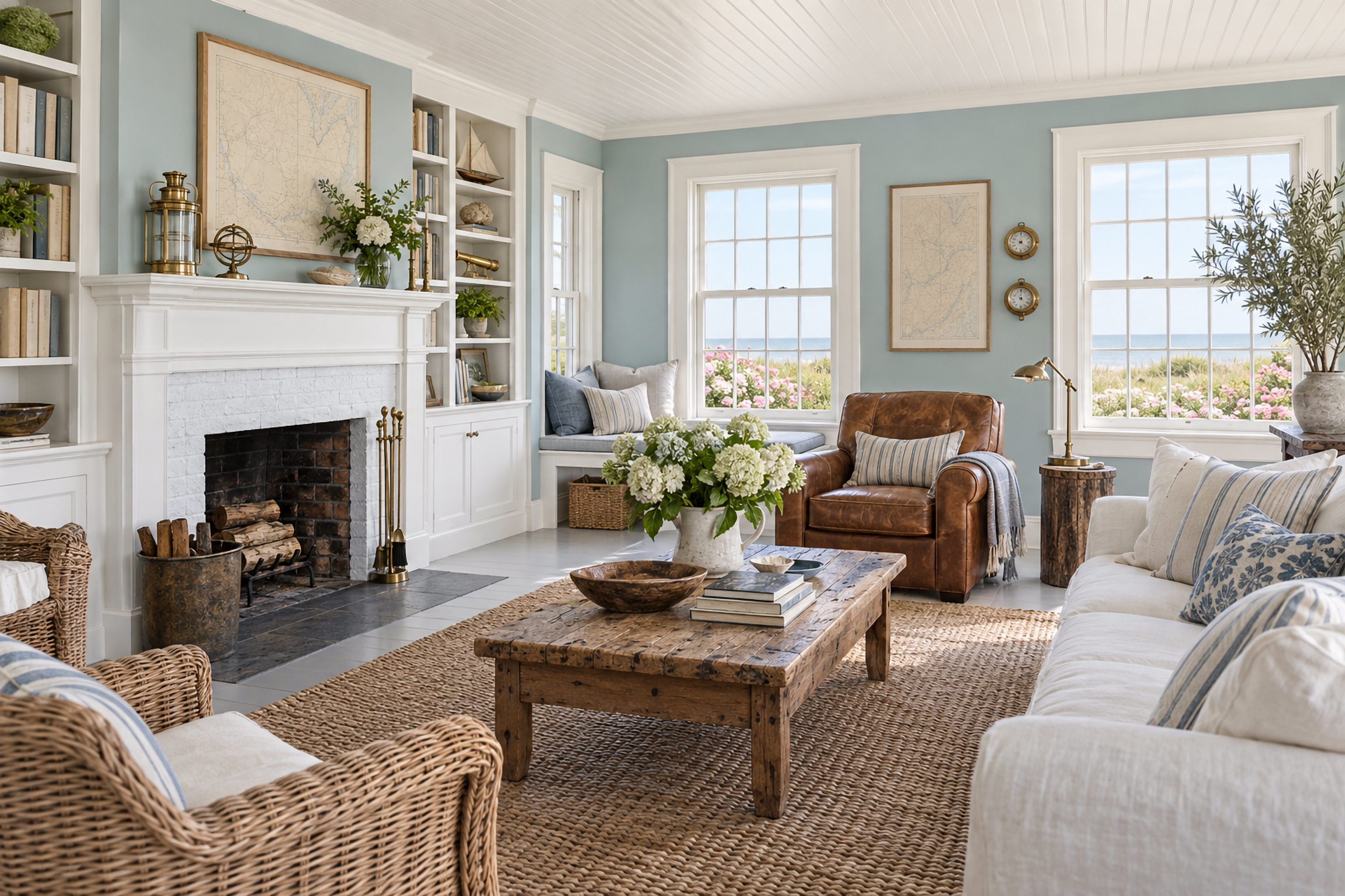 Wedgewood Gray: Living Room