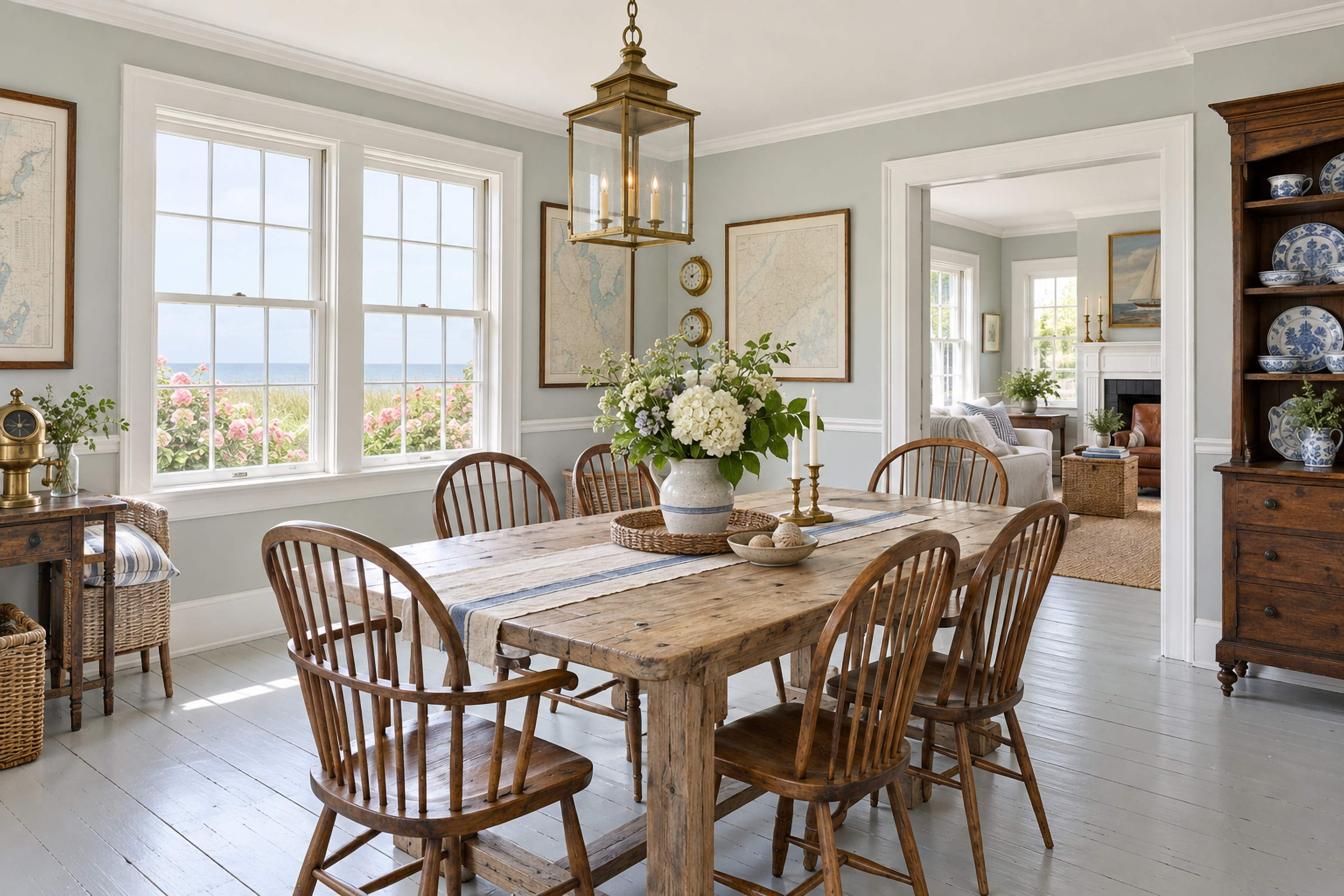 Wedgewood Gray: Dining Room